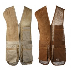 Rio Mesh Shooting Vest - Ladies / STONE Right Handed.