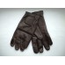 Leather Shooting Gloves in Havana Brown Colour