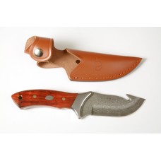 Damascus Steel 21.5cm Gut Hook Knife