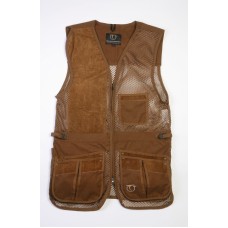 Rio Summer Shooting Vest w. Amara Suede - NAVY / LEFT HANDED